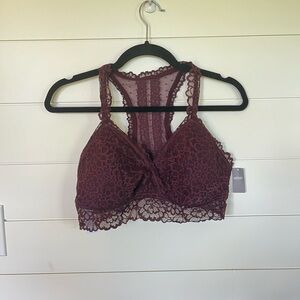 Aerie Purple Lace Bralette